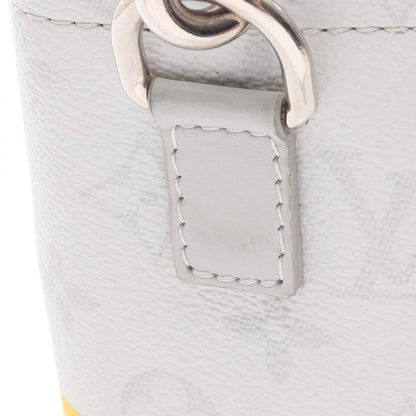 Louis Vuitton Shoulder Bag Chalk Nano Canvas Leather — view 9
