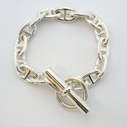 Hermes Bracelet Chaine D'ancre MM 925 Sterling Silver — view 3