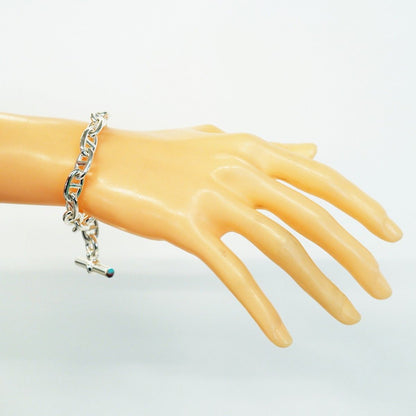 Hermes Bracelet Chaine D'ancre MM 925 Sterling Silver — view 7