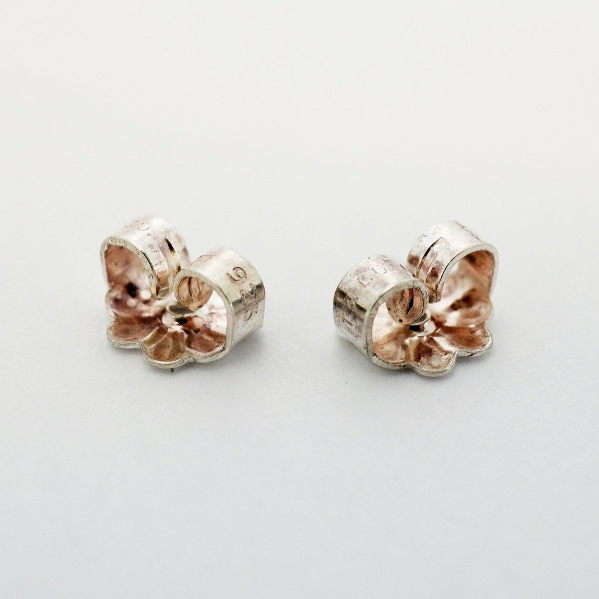 Tiffany & Co Earrings Somerset Mesh 925 Sterling Silver — view 5