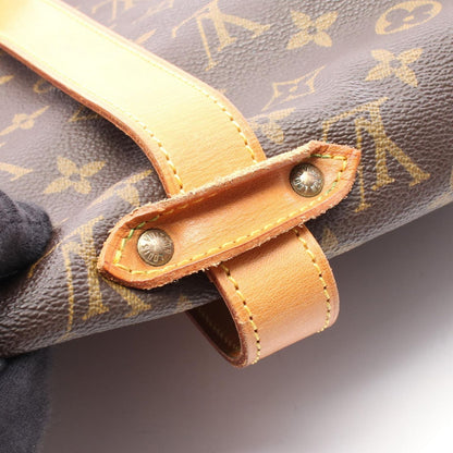 Louis Vuitton Shoulder Bag Saumur 35 Canvas Leather — view 7