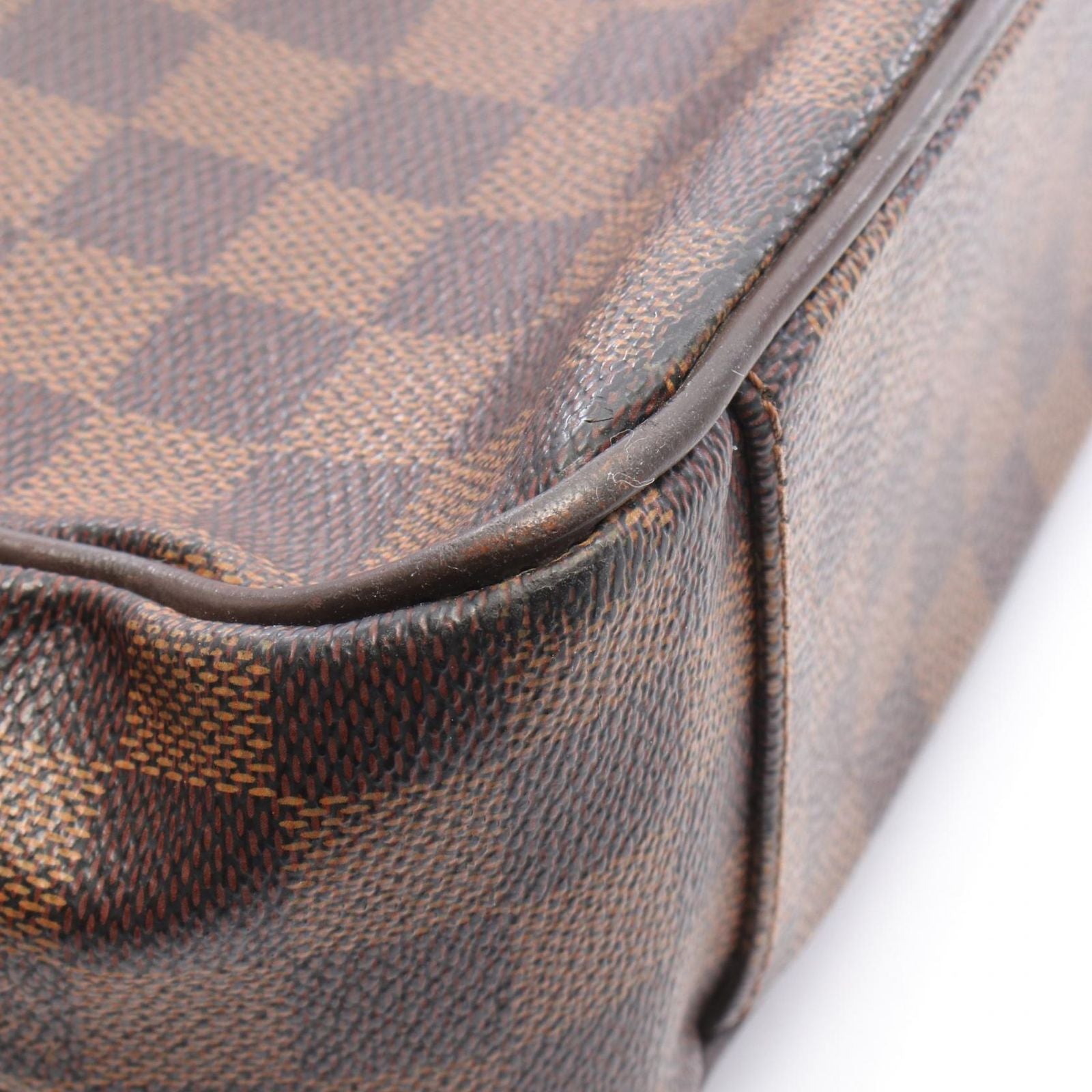 Louis Vuitton Shoulder Bag Shelton GM Canvas Leather — view 8