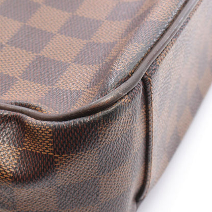 Louis Vuitton Shoulder Bag Shelton GM Canvas Leather — view 8