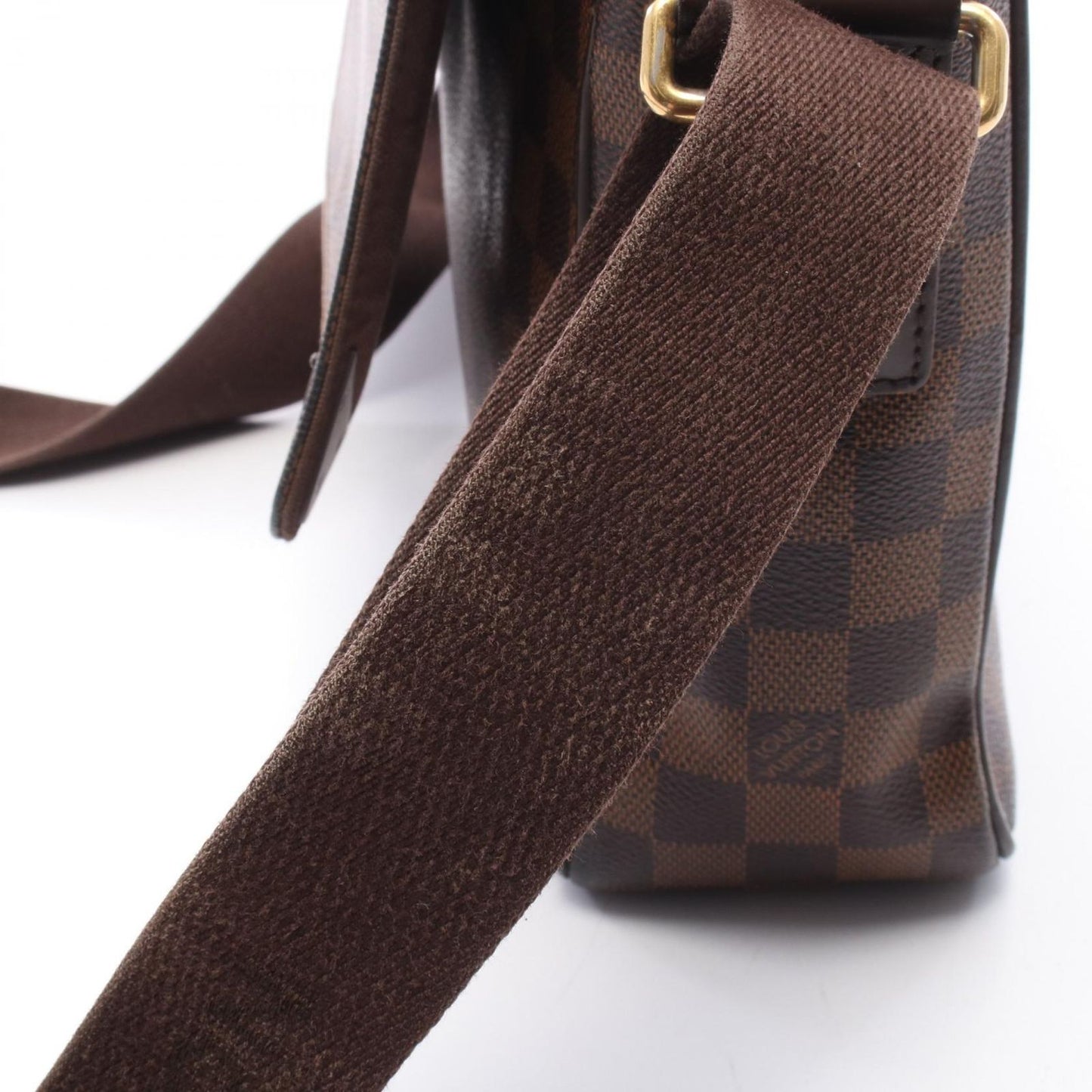 Louis Vuitton Shoulder Bag Shelton GM Canvas Leather — view 6