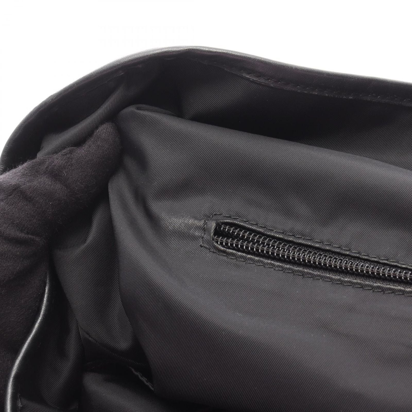 Gucci Tote Sherry Line Black Nylon Leather — view 5