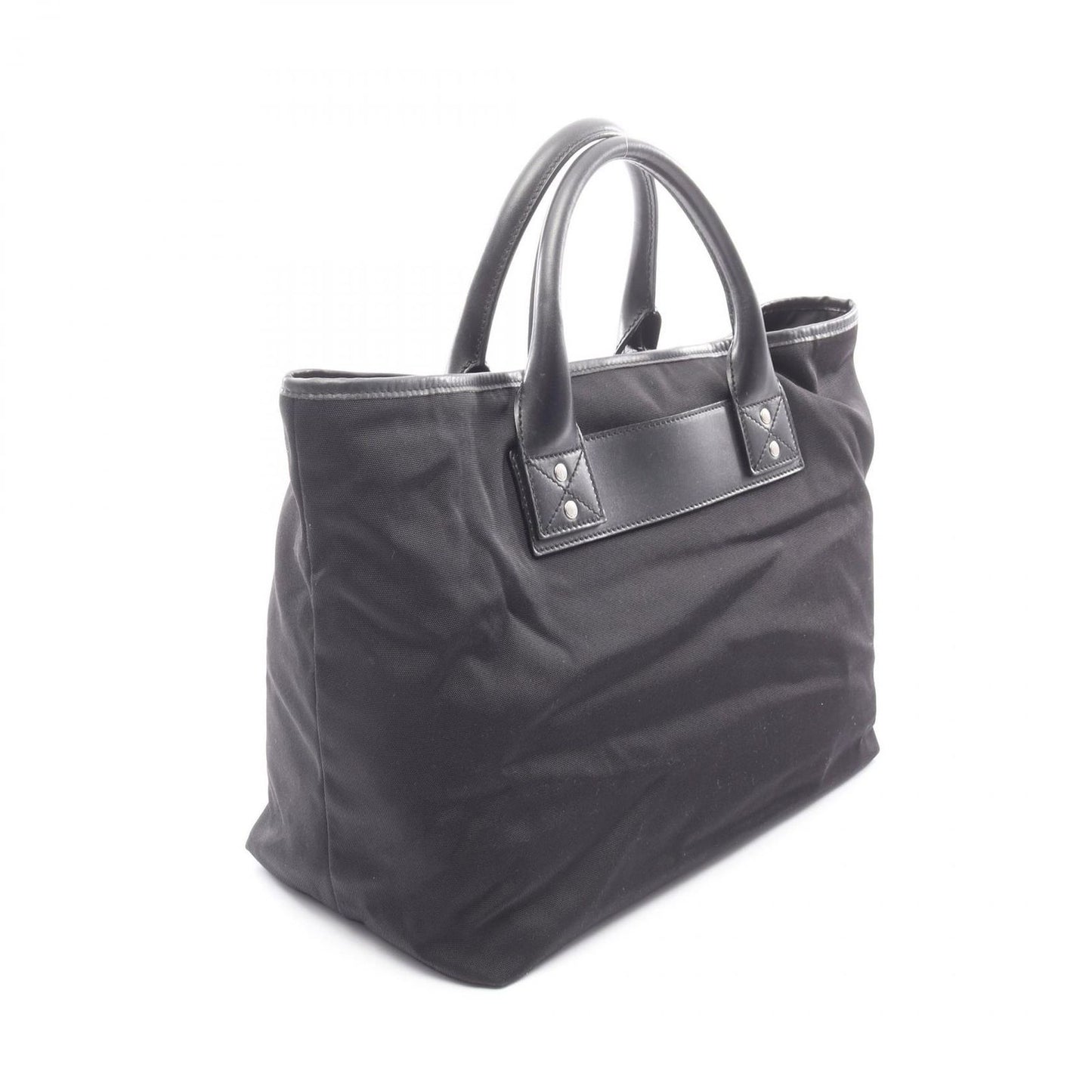 Gucci Tote Sherry Line Black Nylon Leather — view 2