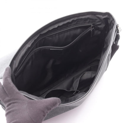 Gucci Shoulder Bag GG Supreme Black Canvas Leather — view 3