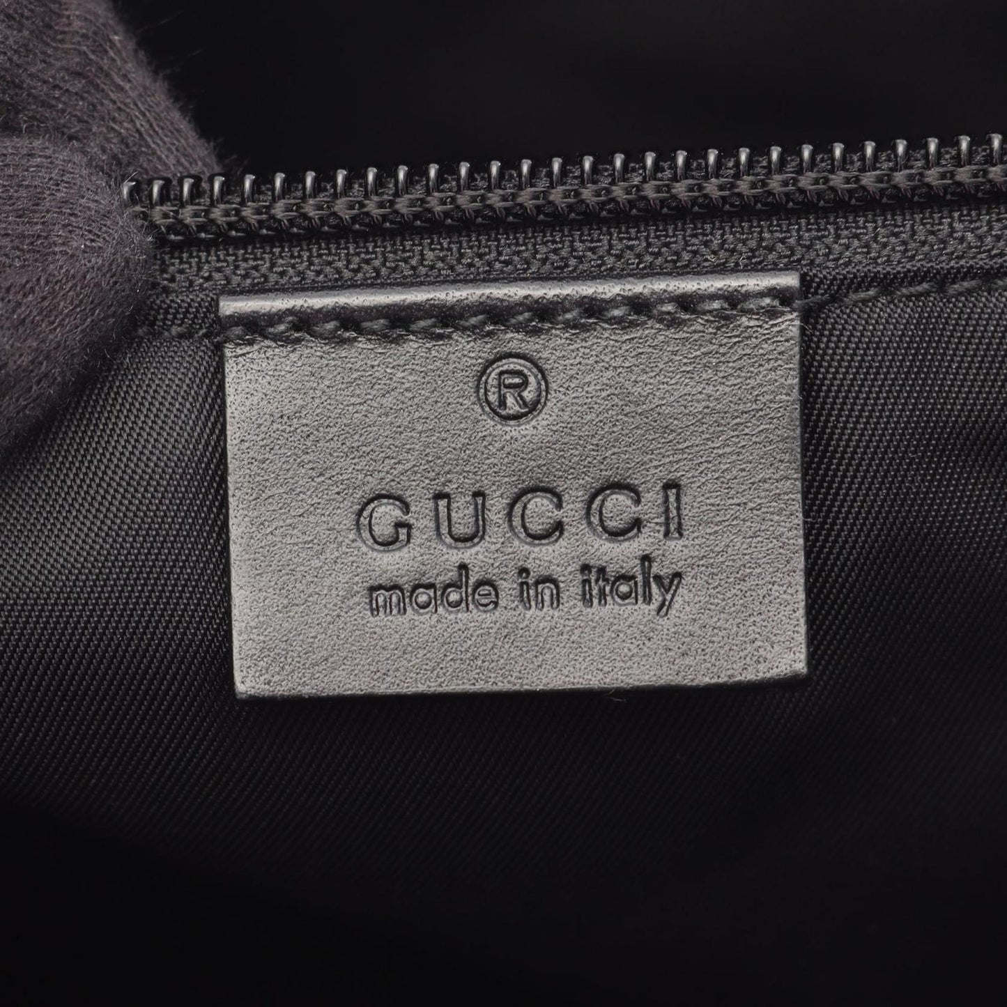 Gucci Shoulder Bag GG Supreme Black Canvas Leather — view 4