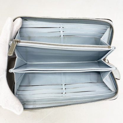Louis Vuitton Wallet Mahina Zippy Blue Olympe — view 3