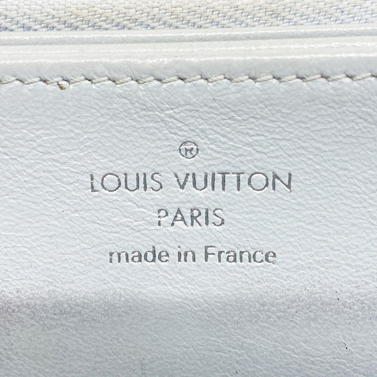 Louis Vuitton Wallet Mahina Zippy Blue Olympe — view 4