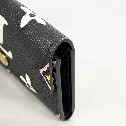 Louis Vuitton Coin Case Monogram Wild at Heart Porto Mone Rosalie Noir — view 7