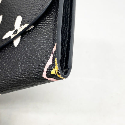 Louis Vuitton Coin Case Monogram Wild at Heart Porto Mone Rosalie Noir — view 8