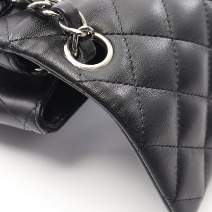 Chanel Shoulder Bag Mini Quilted Black Lambskin Chain — view 8