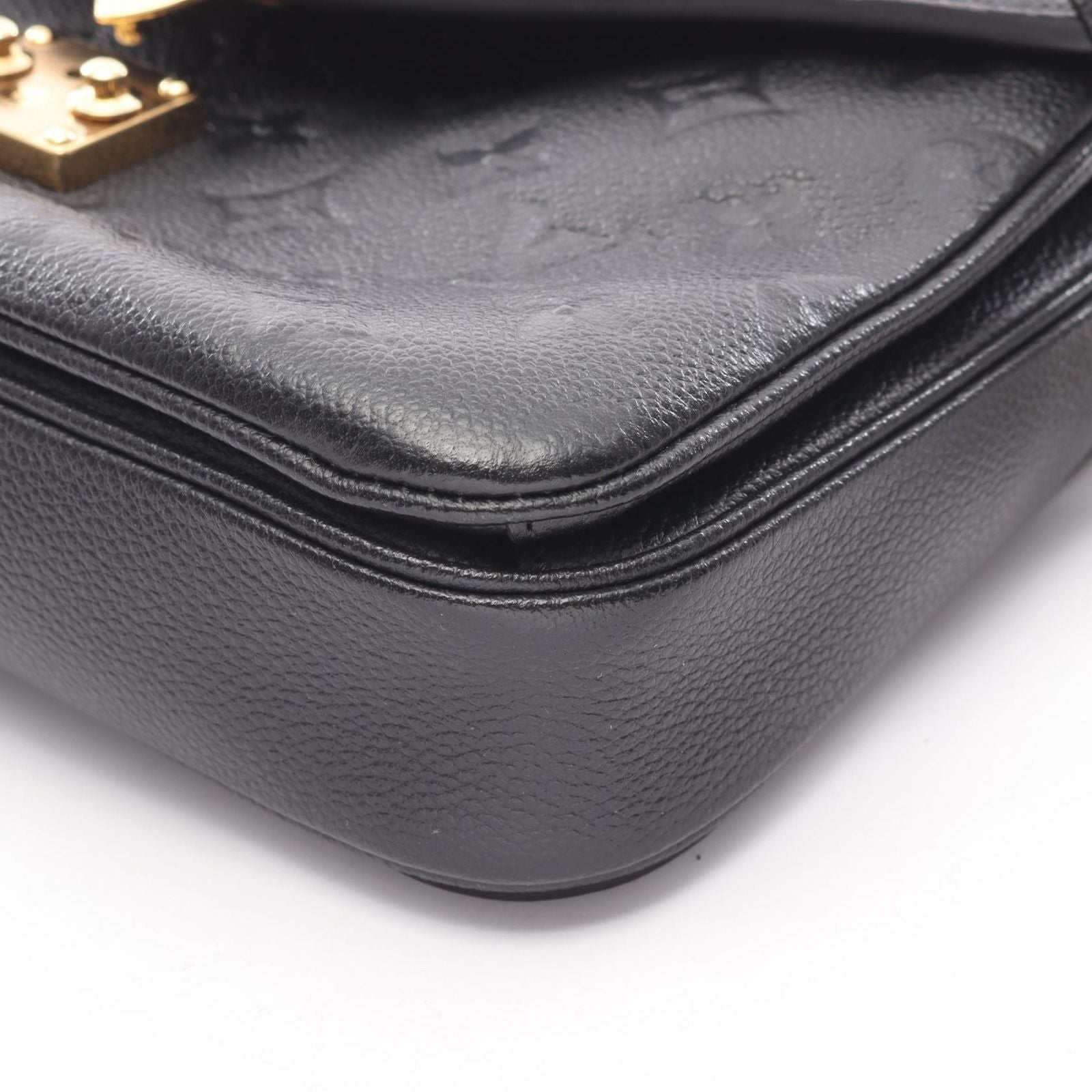 Louis Vuitton Handbag Pochette Metis MM 2-Way Noir Leather — view 8