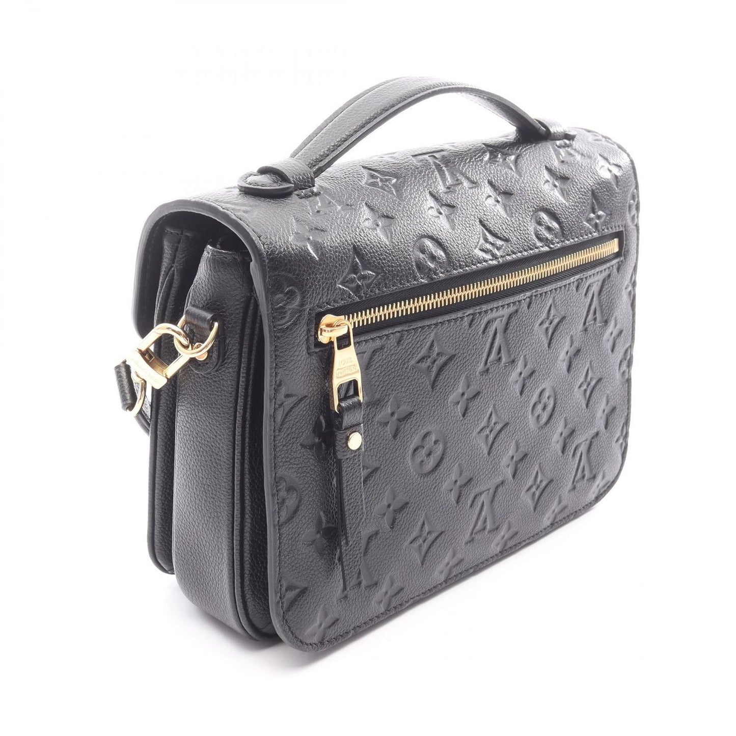 Louis Vuitton Handbag Pochette Metis MM 2-Way Noir Leather — view 2