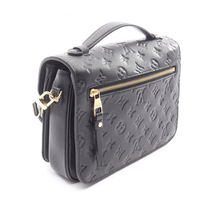 Louis Vuitton Handbag Pochette Metis MM 2-Way Noir Leather — view 2