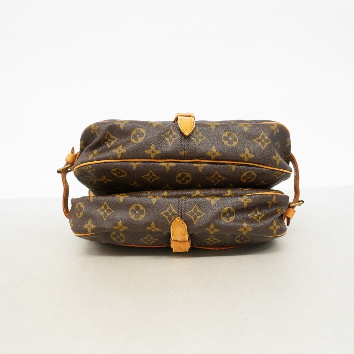 Louis Vuitton Shoulder Bag Monogram Saumur 30 Brown — view 3
