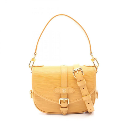 Louis Vuitton Handbag Saumur BB 2-Way Saffron Leather