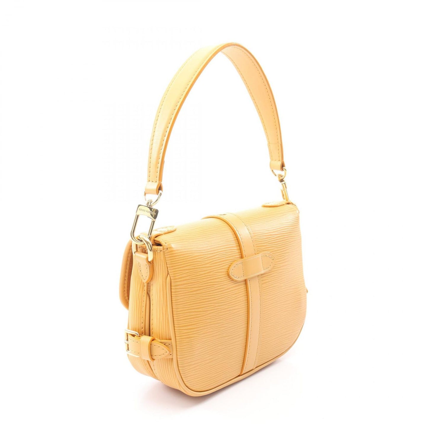 Louis Vuitton Handbag Saumur BB 2-Way Saffron Leather — view 2