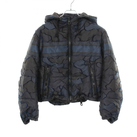 Dior Camouflage Hooded Padded Short Jacket