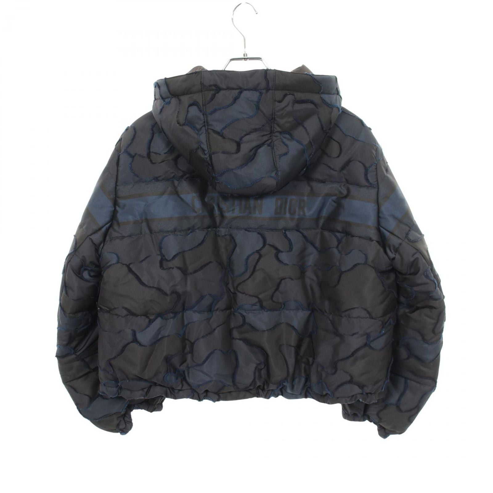 Dior Camouflage Hooded Padded Short Jacket — view 2
