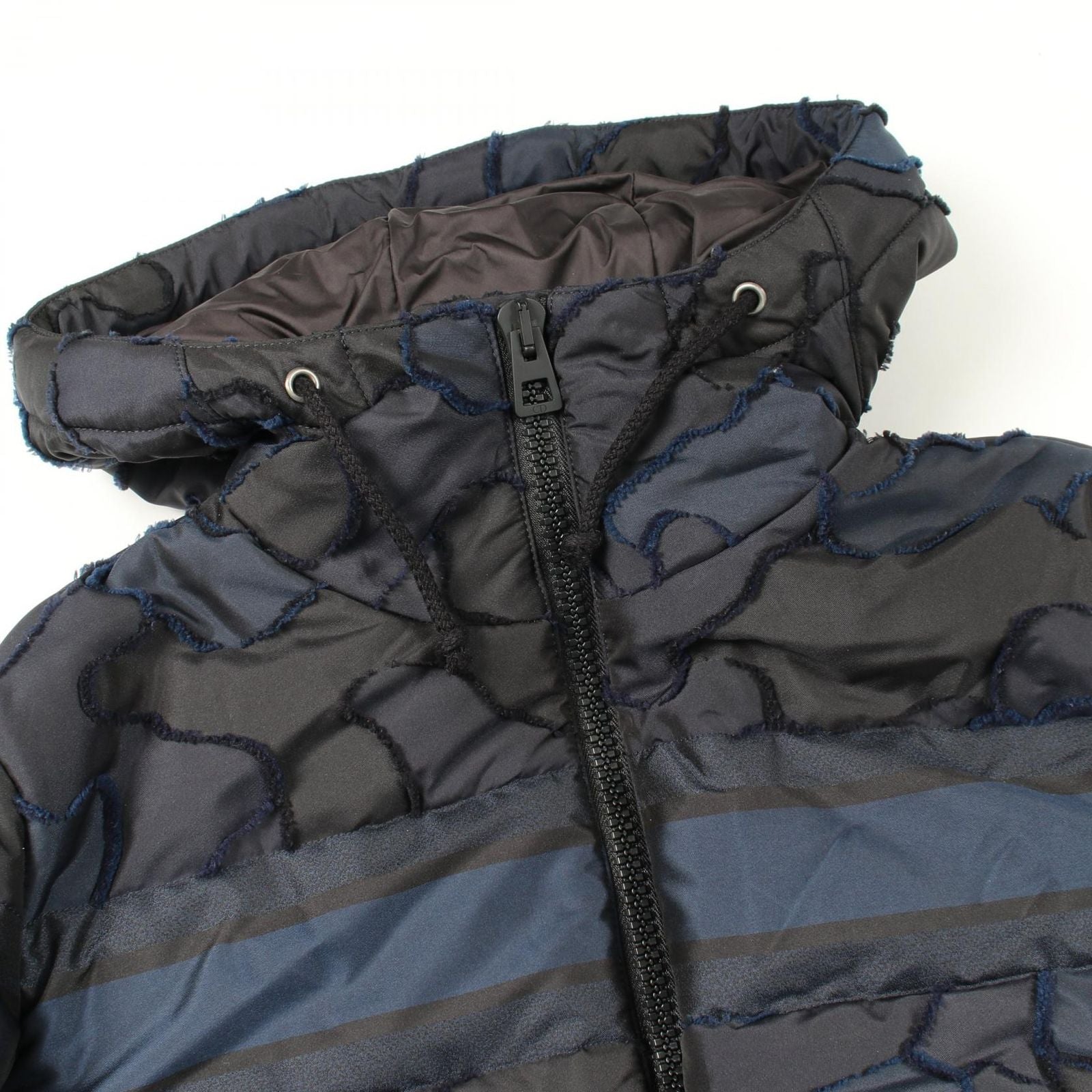 Dior Camouflage Hooded Padded Short Jacket — view 5