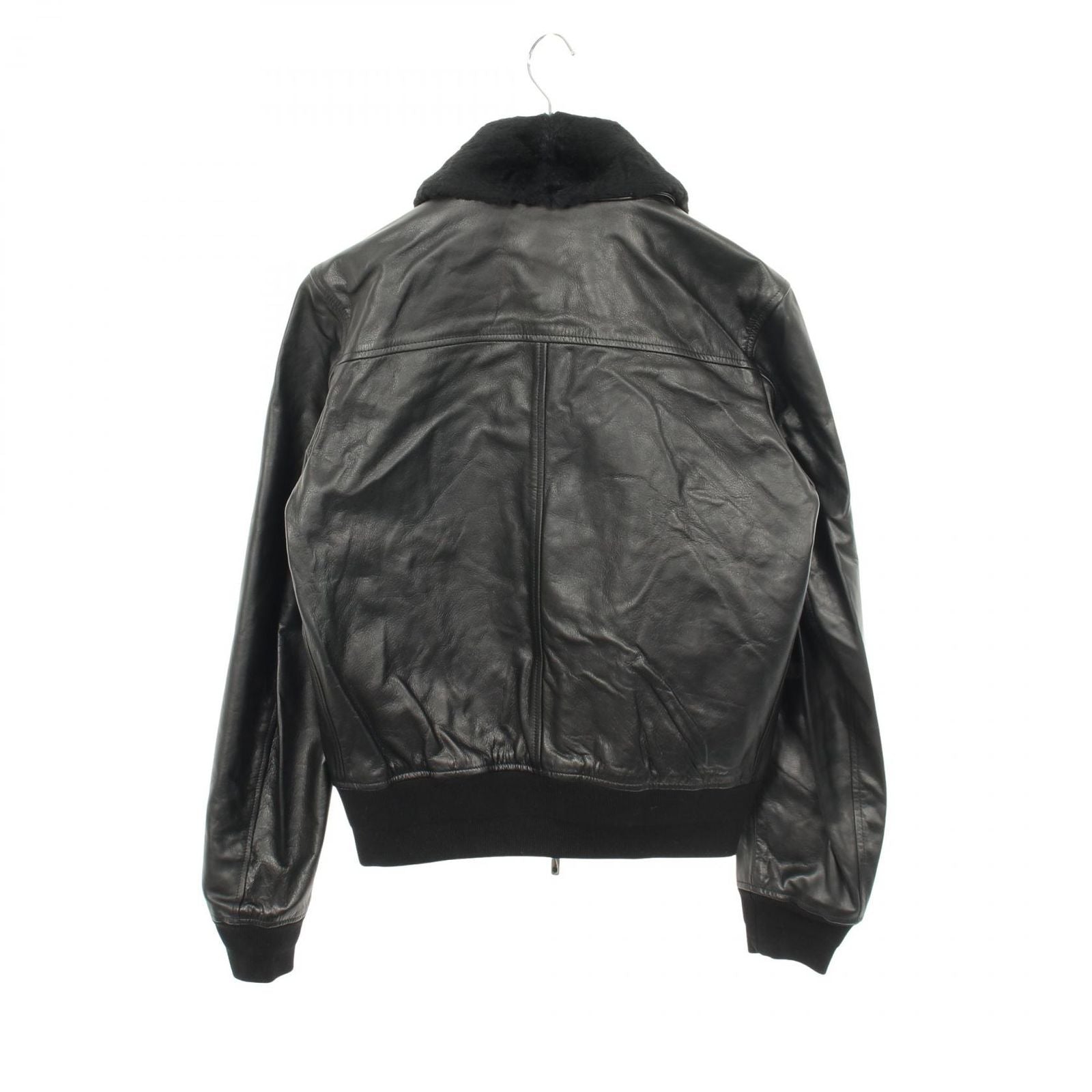 Dior Leather Jacket Zip Up — view 2