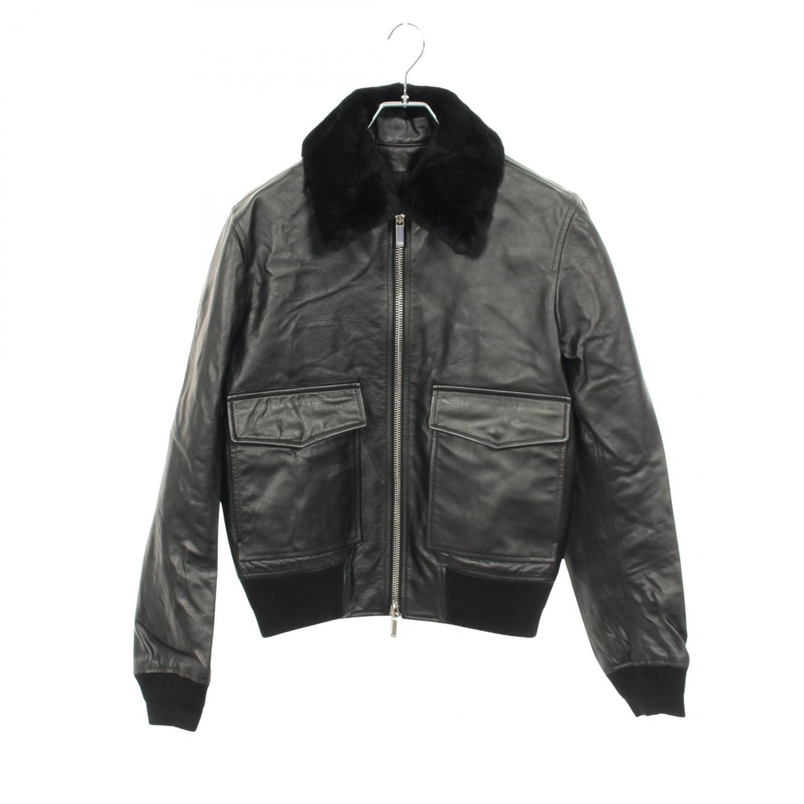 Dior Leather Jacket Zip Up