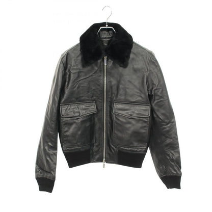 Dior Leather Jacket Zip Up