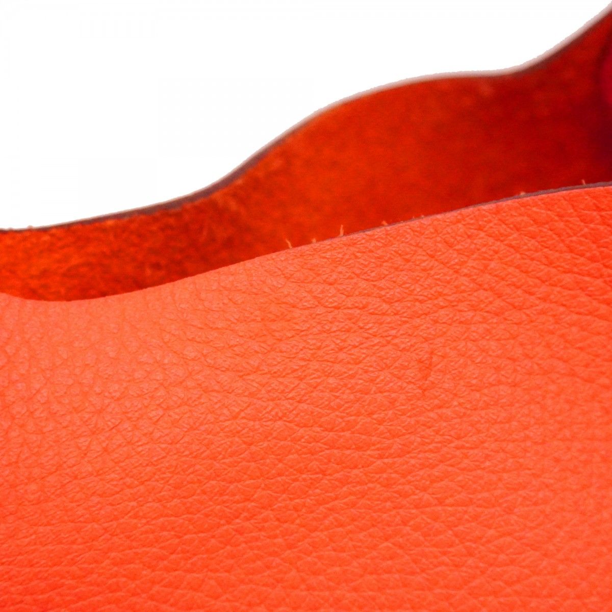 Hermes Handbag Picotin Lock PM Taurillon Clemence Rose Texas Silver — view 6