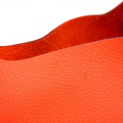 Hermes Handbag Picotin Lock PM Taurillon Clemence Rose Texas Silver — view 6