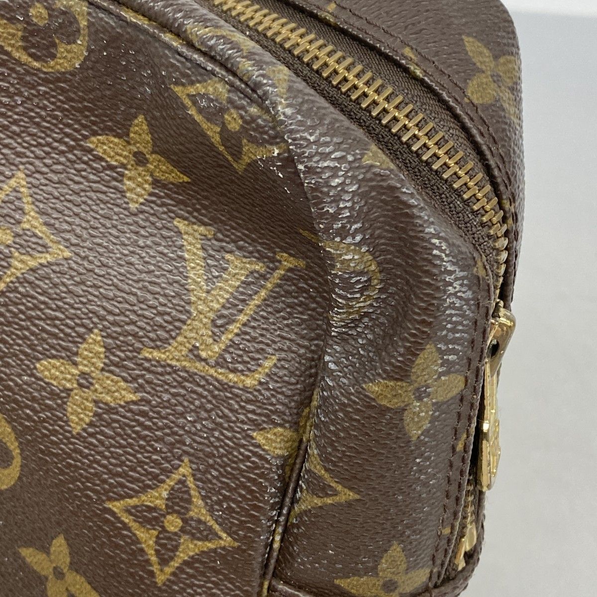 Louis Vuitton Pouch Monogram Trousse Toilet 28 Brown — view 6