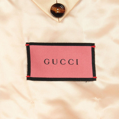 Gucci Jacket Diy Map Pattern Custom Made Silk — view 3