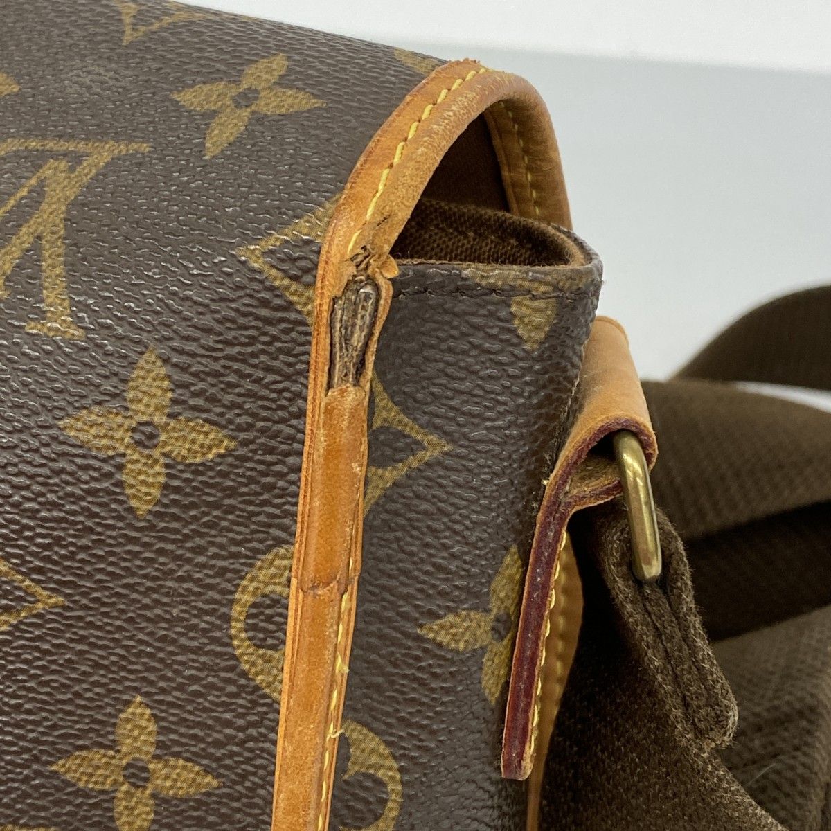 Louis Vuitton Shoulder Bag Monogram Messenger Bosphore PM Brown — view 6