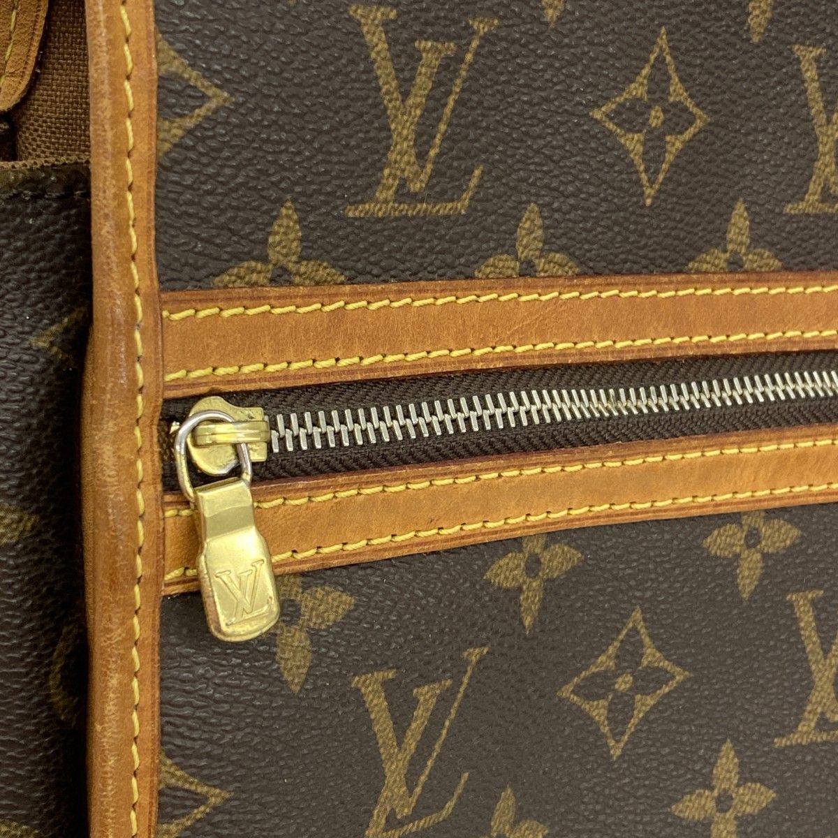 Louis Vuitton Shoulder Bag Monogram Messenger Bosphore PM Brown — view 9