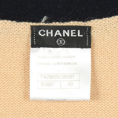 Chanel Cardigan CC Logo Button Long Cashmere — view 3