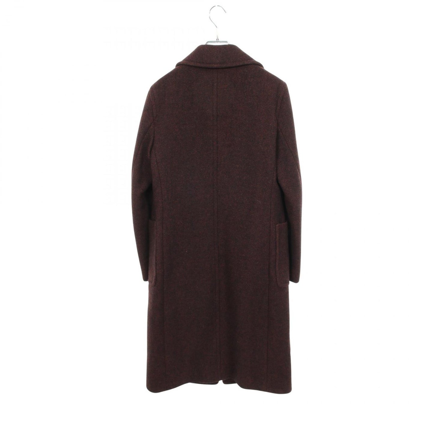 Celine Wool Coat Burgundy — view 2
