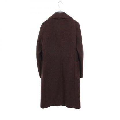 Celine Wool Coat Burgundy — view 2