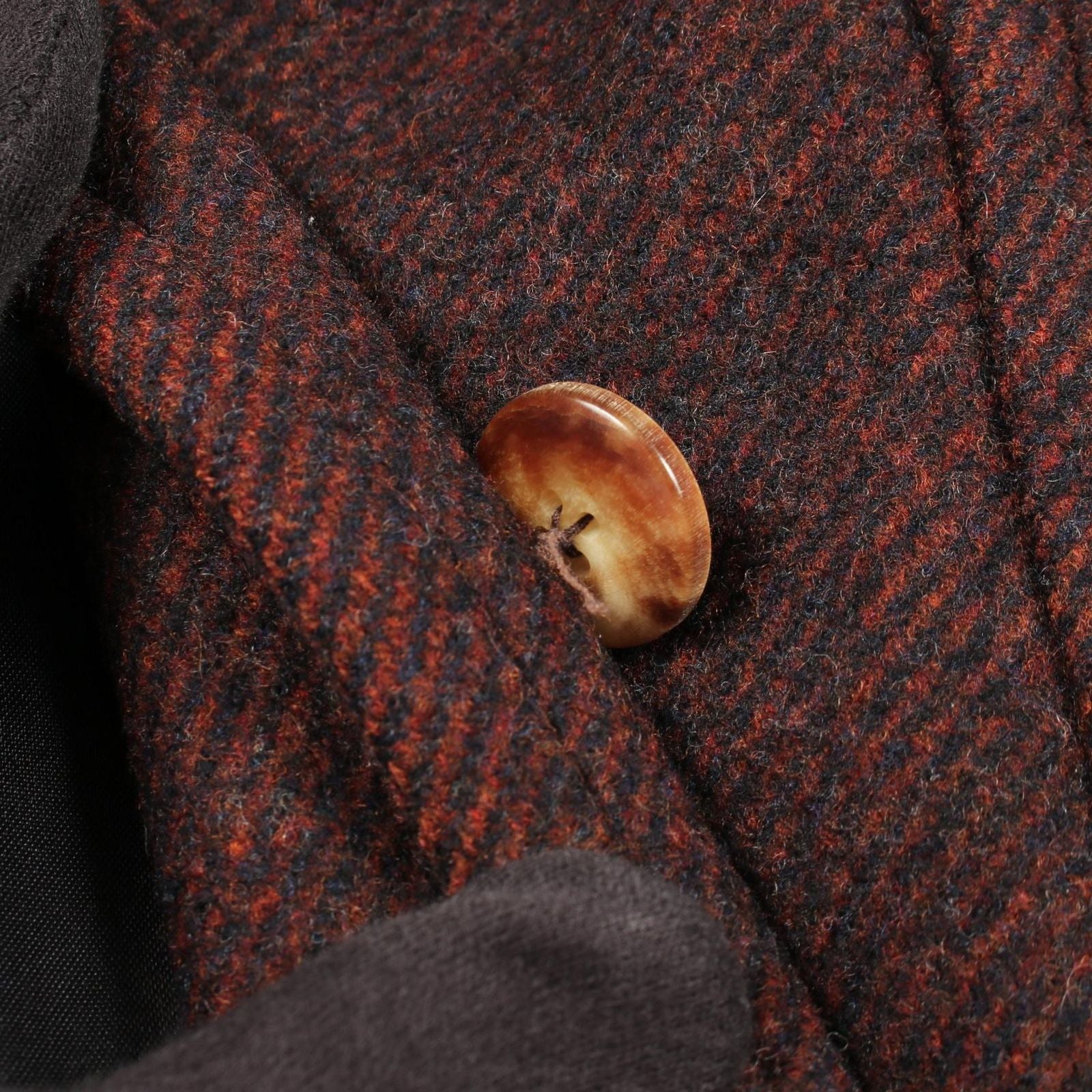 Celine Wool Coat Burgundy — view 8