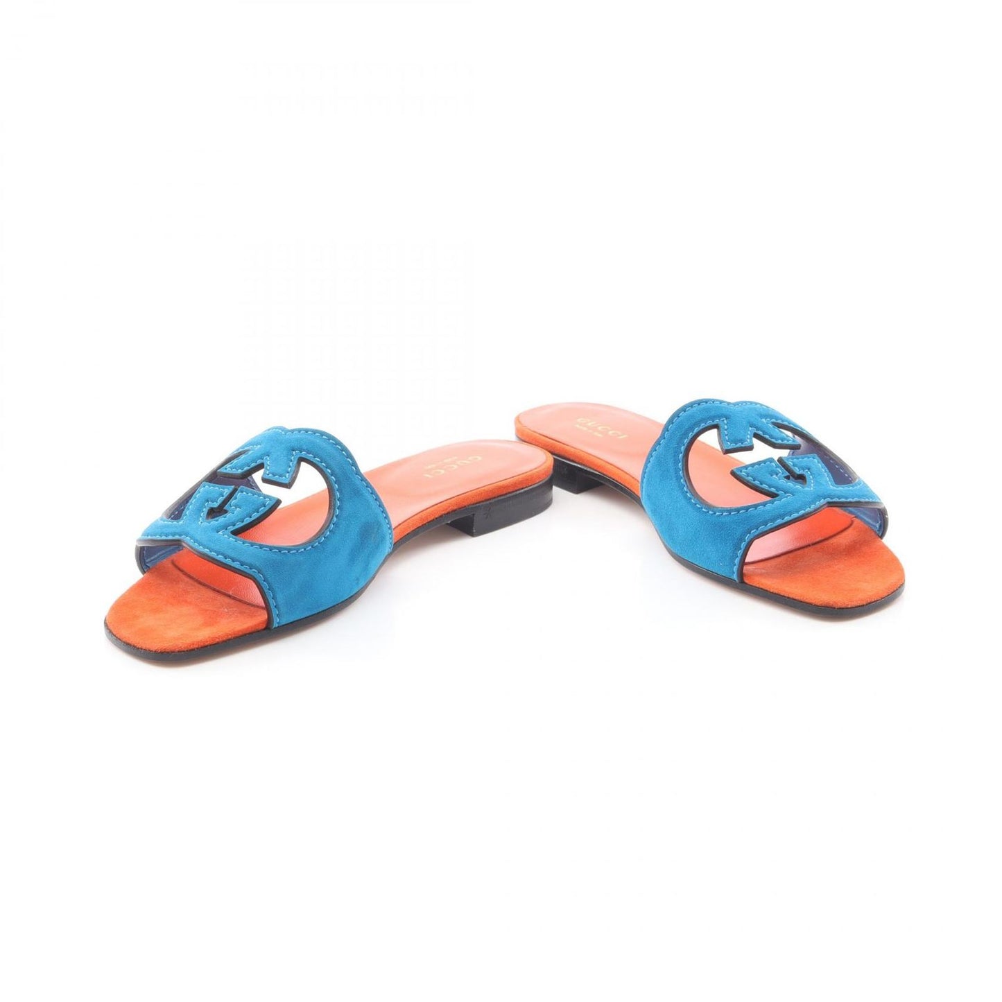 Gucci Sandals Interlocking Suede — view 3