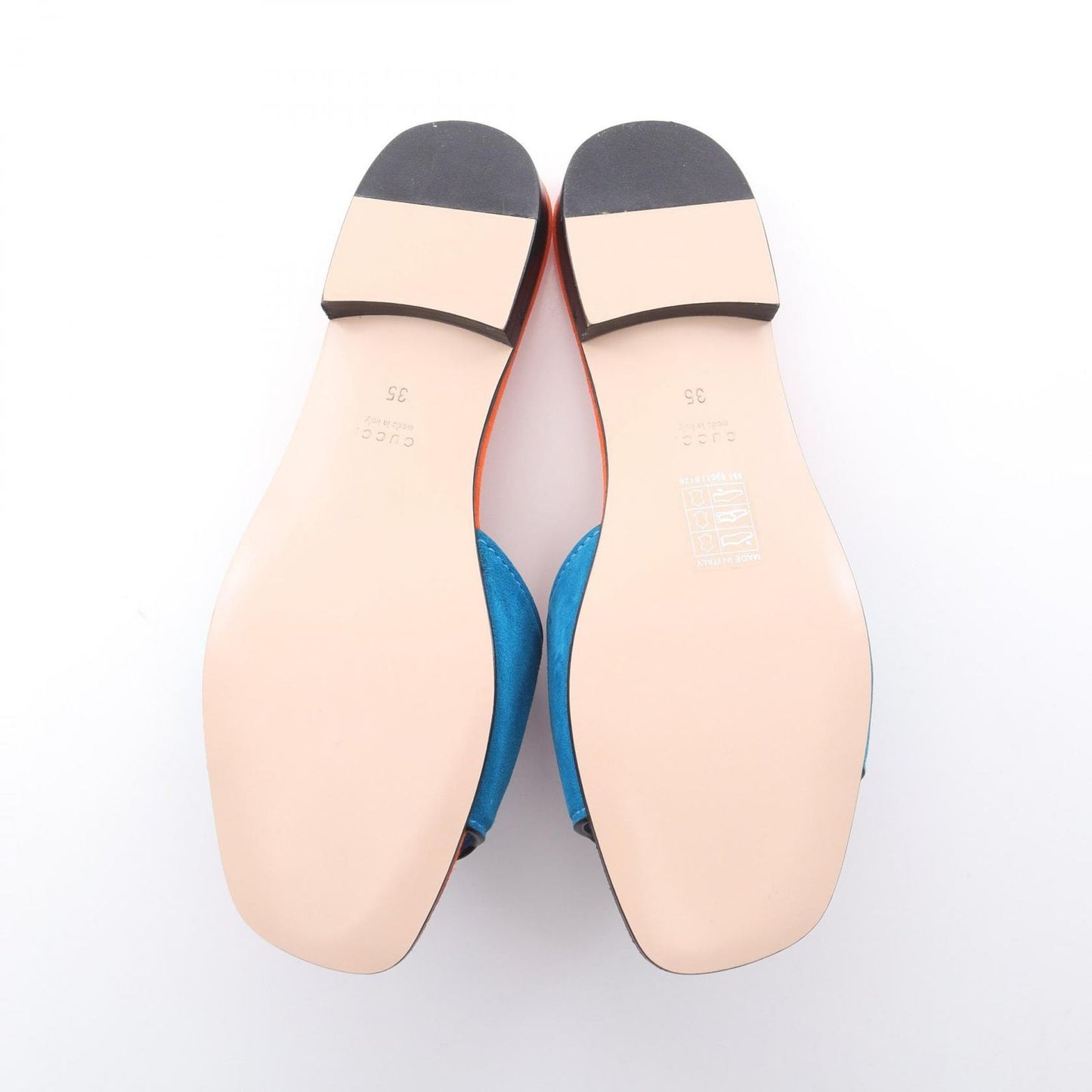 Gucci Sandals Interlocking Suede — view 4