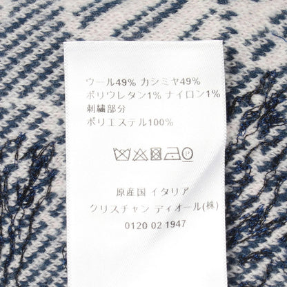 Dior Knit Toile de Jouy Embroidered Wool Sweater — view 4