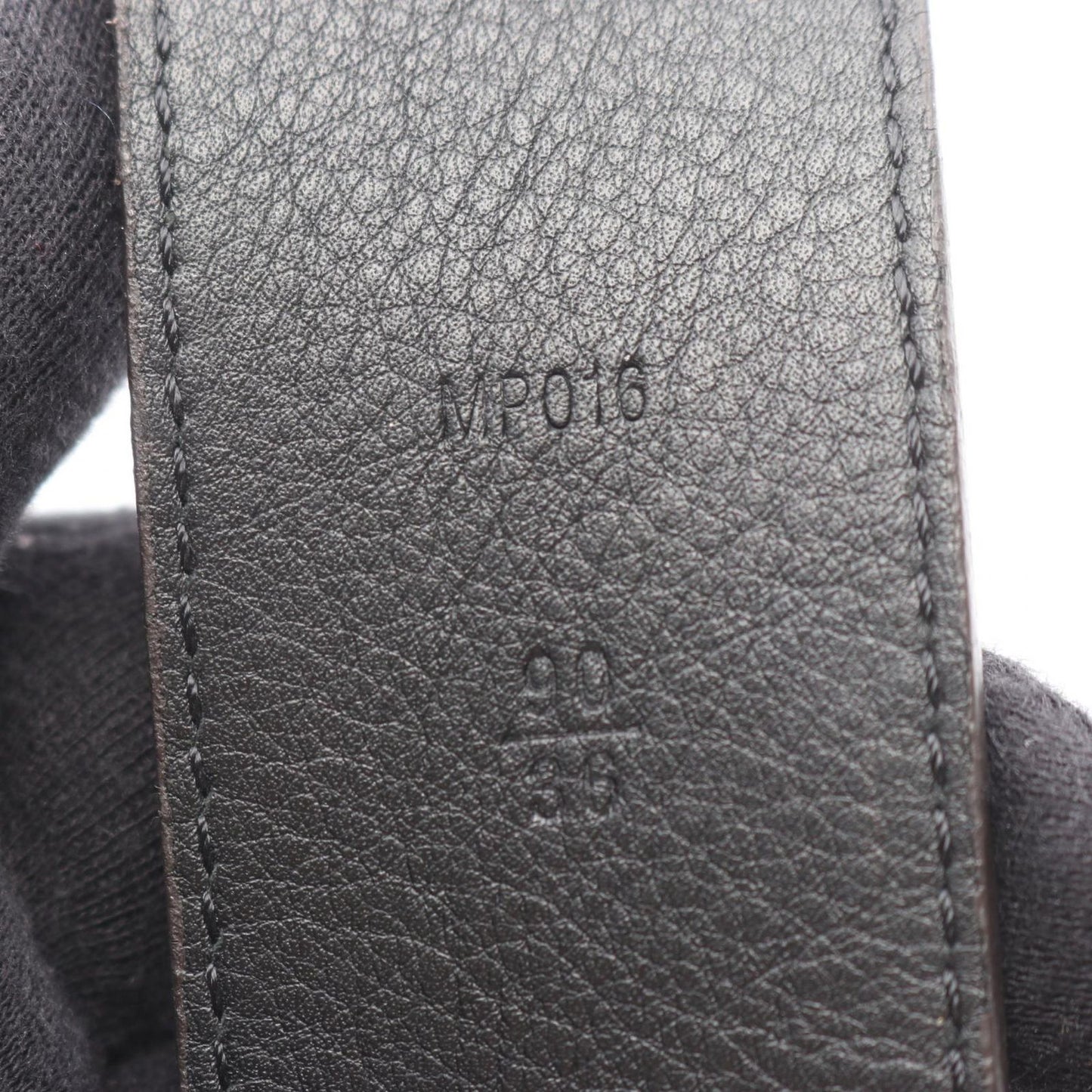 Louis Vuitton Belt Supreme Ceinture LV Initial Leather — view 5