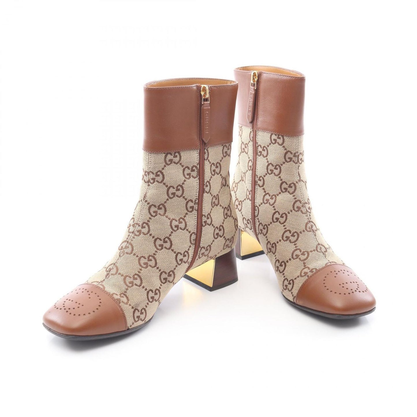 Gucci Boots GG Canvas Ankle — view 3