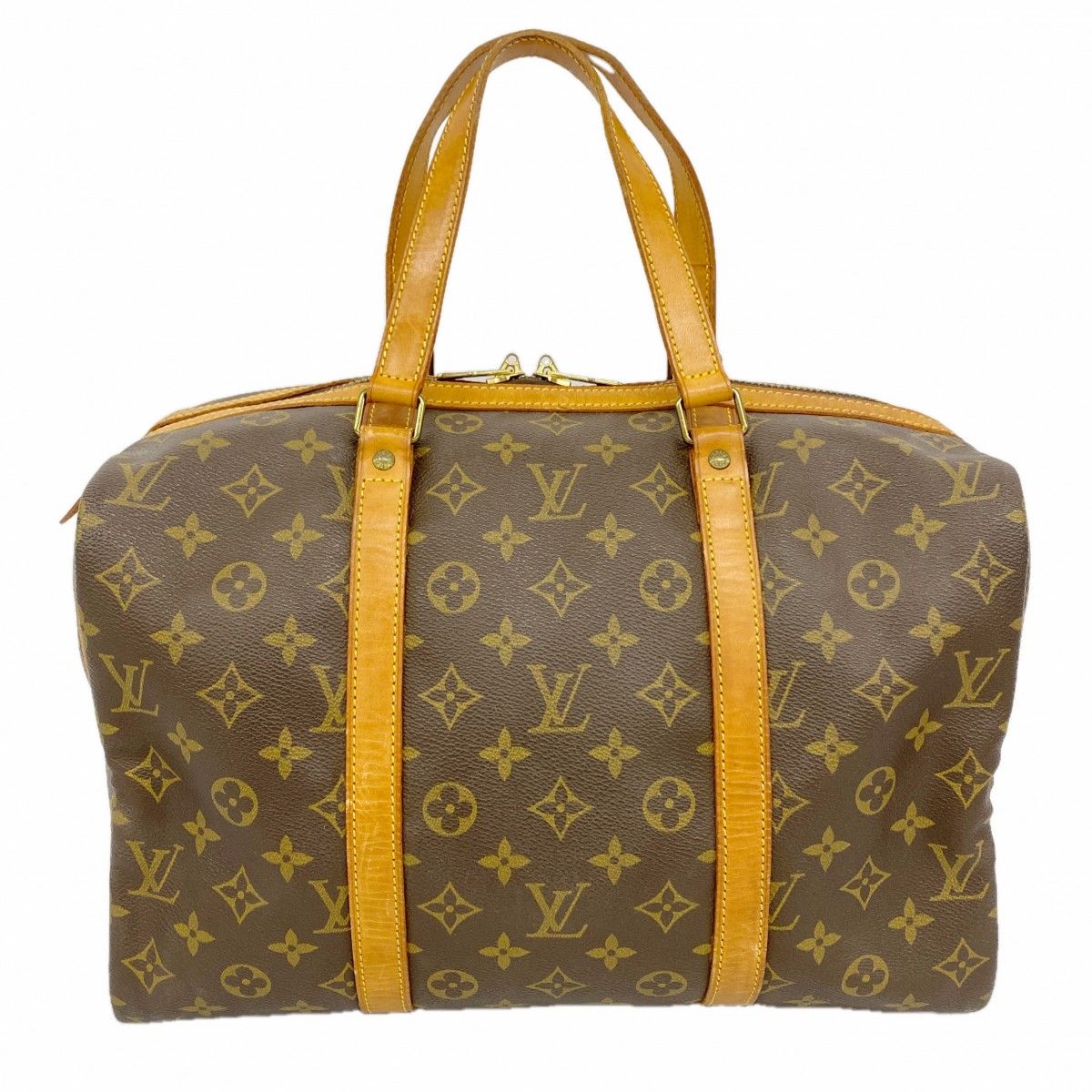Louis Vuitton Boston Bag Monogram Sac Spool 35 Brown