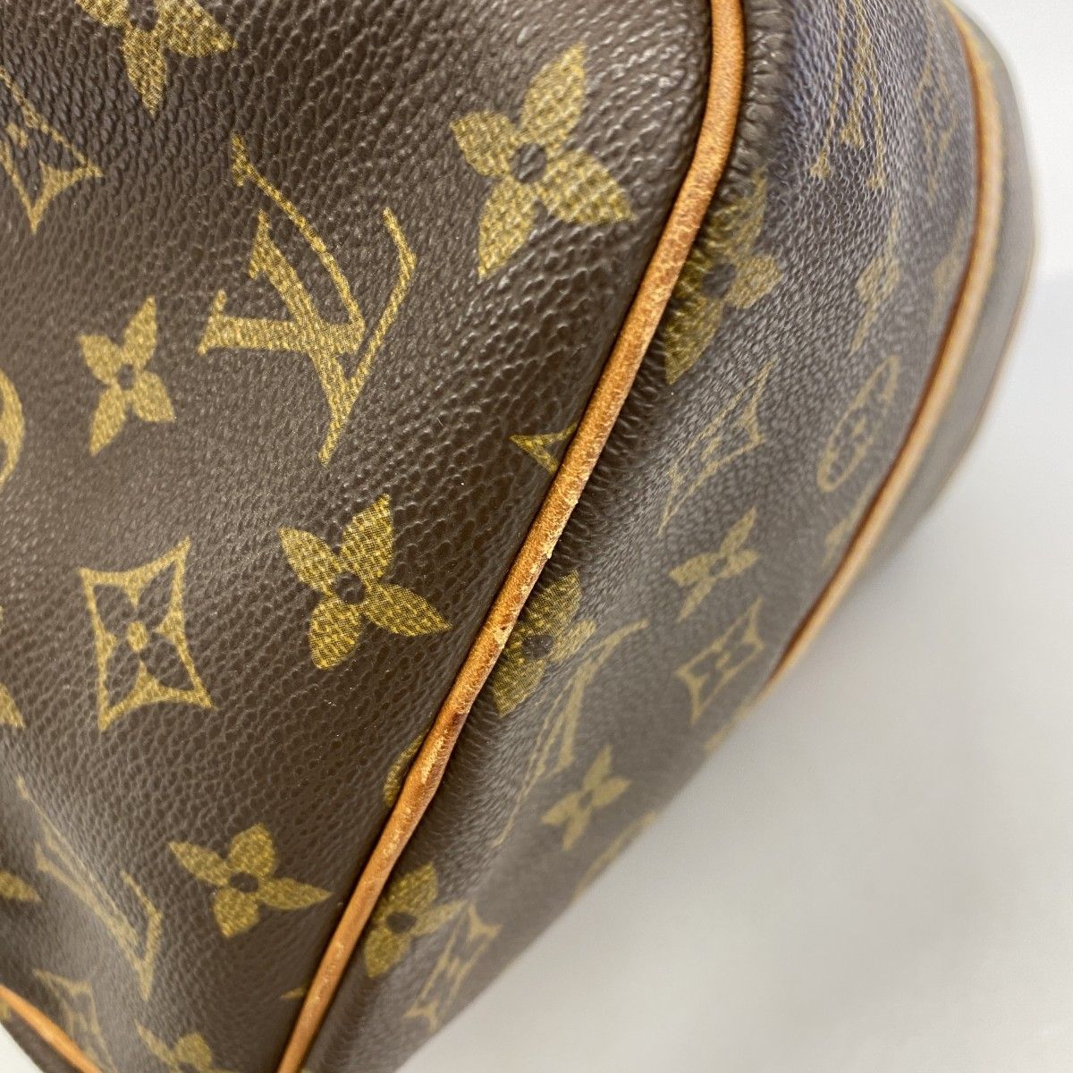 Louis Vuitton Boston Bag Monogram Sac Spool 35 Brown — view 6