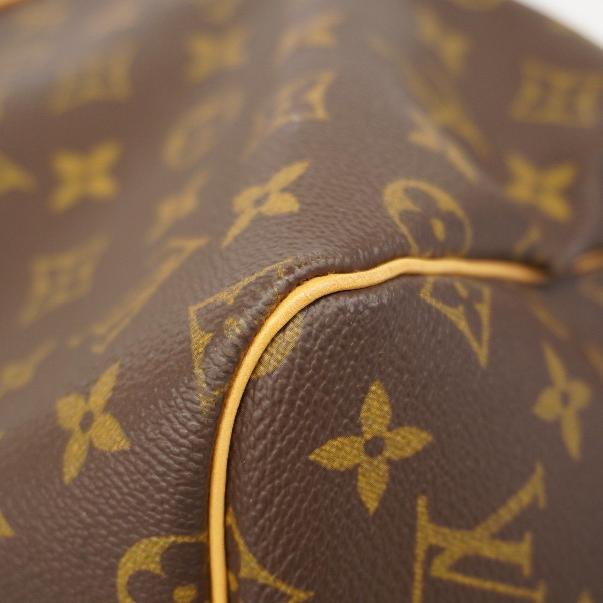Louis Vuitton Boston Bag Monogram Keepall 55 Brown — view 6