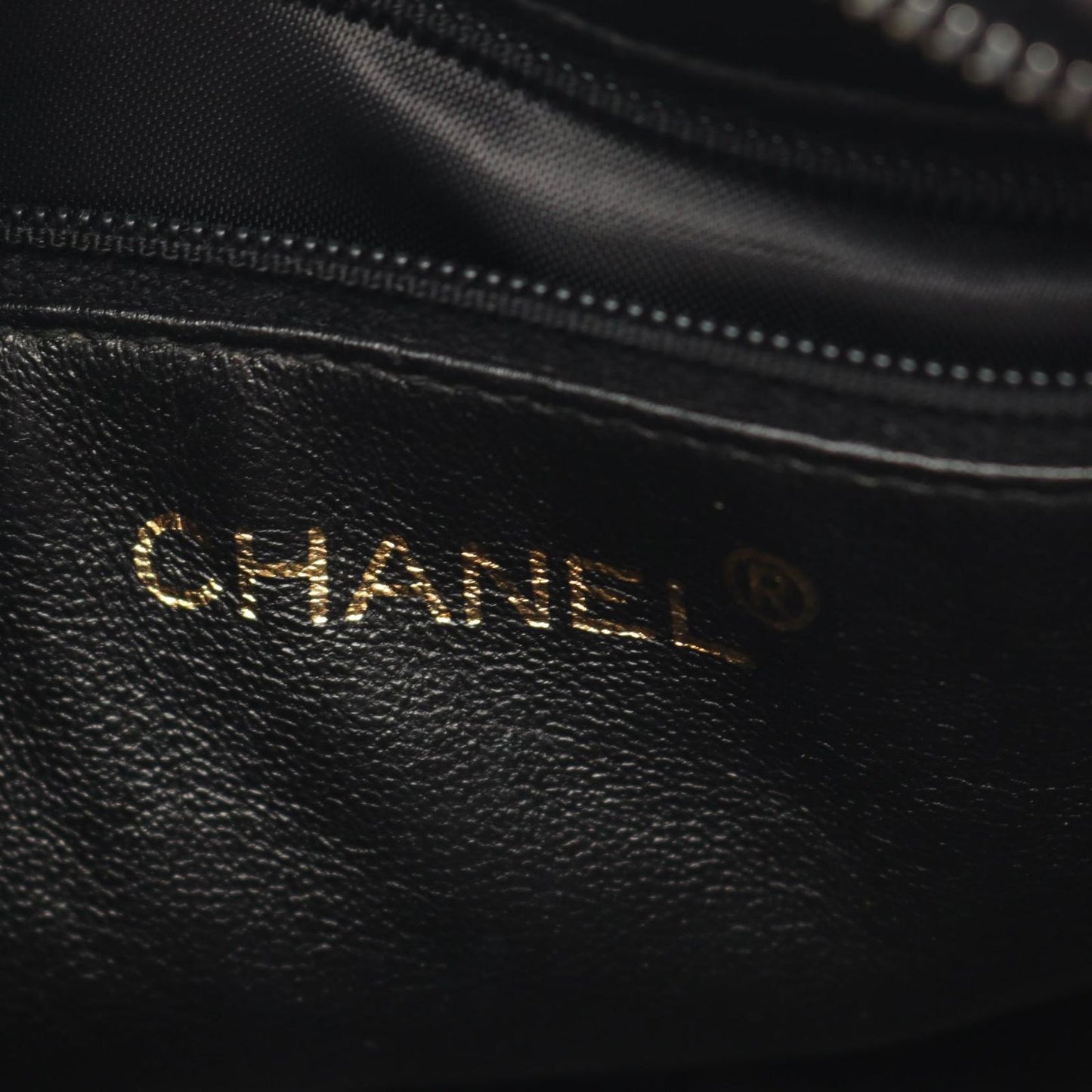 Chanel Shoulder Bag Triple CC Logo Tassel Black Lambskin Coco Fringe Mini Chain — view 4