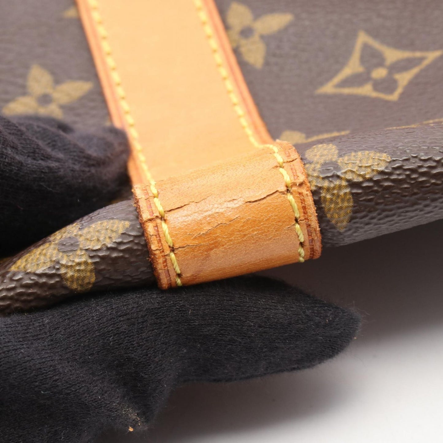 Louis Vuitton Boston Bag Keepall Bandouliere 60 2-Way Canvas Leather — view 7