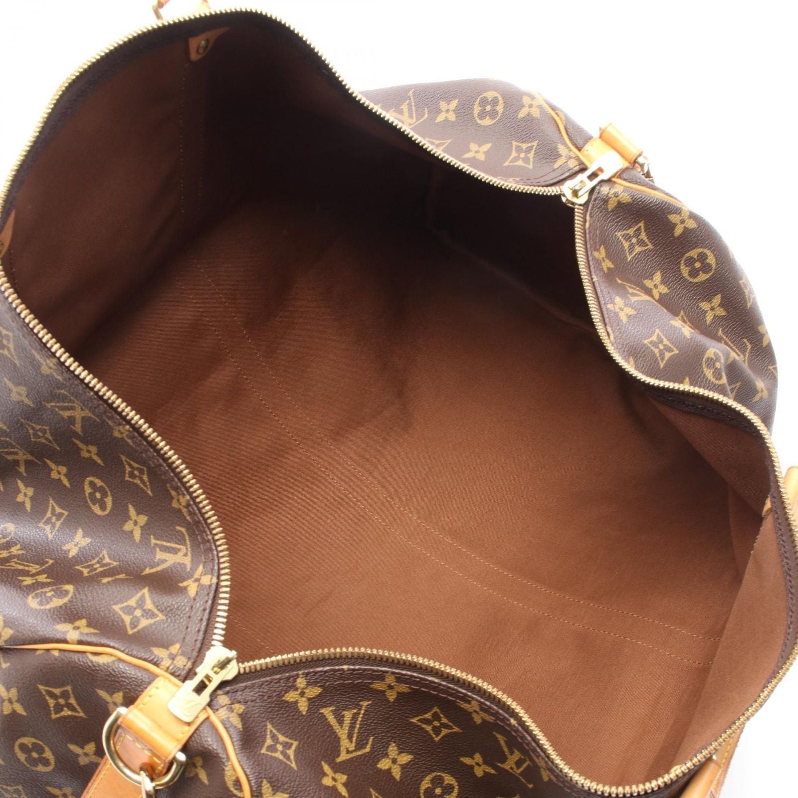 Louis Vuitton Boston Bag Keepall Bandouliere 60 2-Way Canvas Leather — view 3